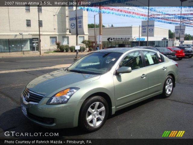 2007 Nissan Altima 2.5 SL in Metallic Jade