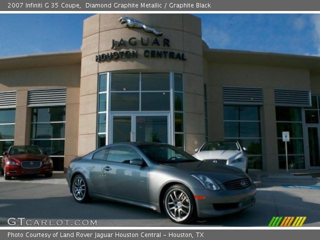2007 Infiniti G 35 Coupe in Diamond Graphite Metallic