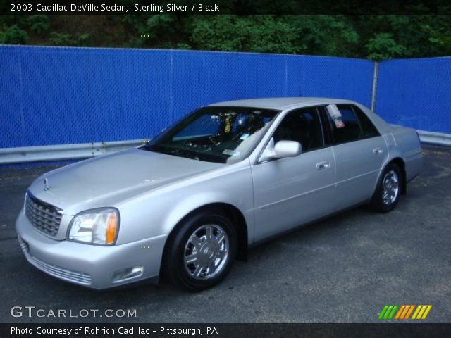 2003 Cadillac DeVille Sedan in Sterling Silver