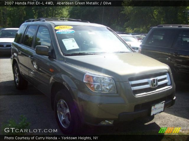 2007 Honda Pilot EX-L 4WD in Aberdeen Green Metallic