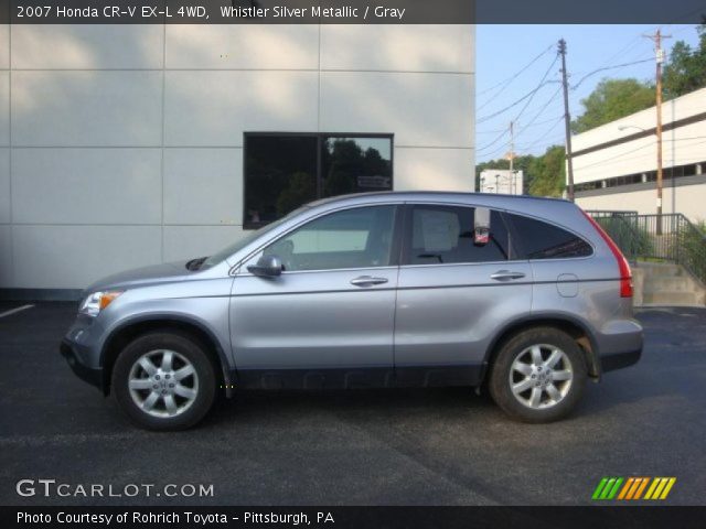 2007 Honda CR-V EX-L 4WD in Whistler Silver Metallic