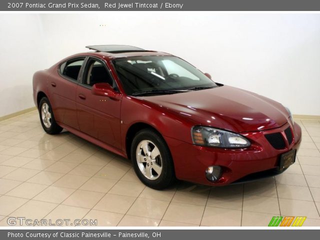 2007 Pontiac Grand Prix Sedan in Red Jewel Tintcoat