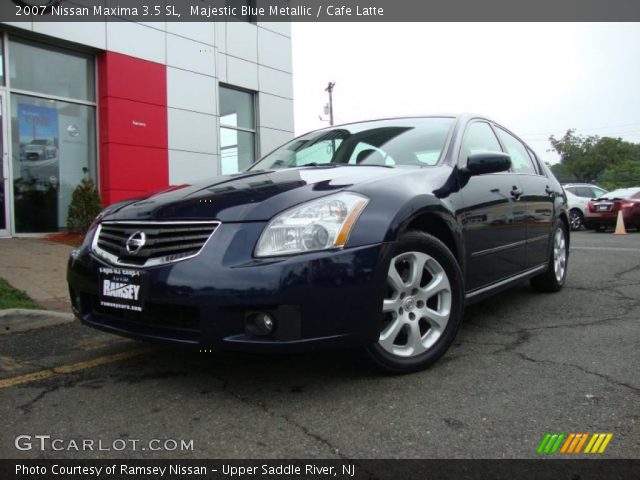 2007 Nissan Maxima 3.5 SL in Majestic Blue Metallic