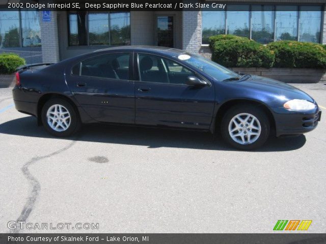 2002 Dodge Intrepid SE in Deep Sapphire Blue Pearlcoat