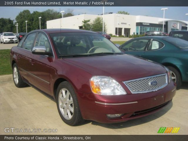 2005 Ford Five Hundred Limited in Merlot Metallic
