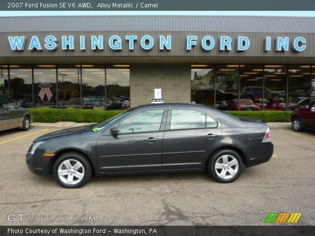 2007 Ford Fusion SE V6 AWD in Alloy Metallic