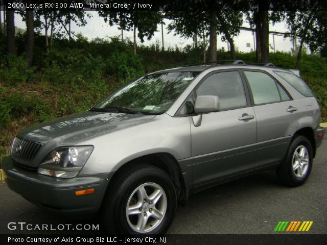 2000 Lexus RX 300 AWD in Mineral Green