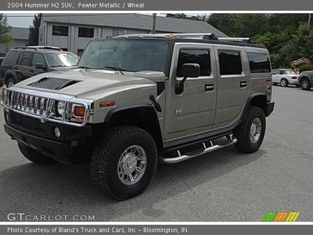 2004 Hummer H2 SUV in Pewter Metallic