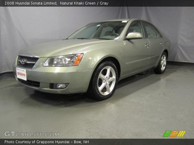 2008 Hyundai Sonata Limited in Natural Khaki Green