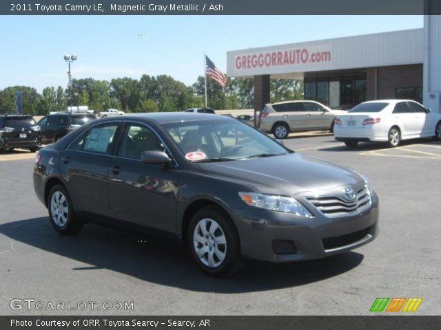 2011 Toyota Camry LE in Magnetic Gray Metallic