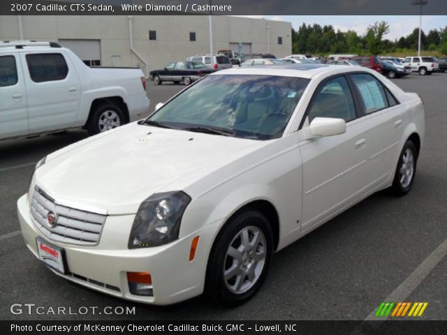 2007 Cadillac CTS Sedan in White Diamond