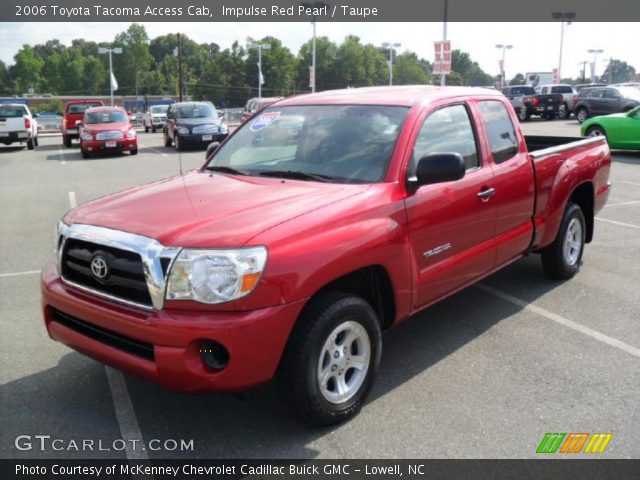 2006 Toyota Tacoma Access Cab in Impulse Red Pearl