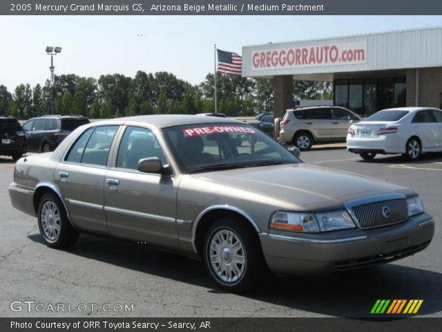 2005 Mercury Grand Marquis GS in Arizona Beige Metallic