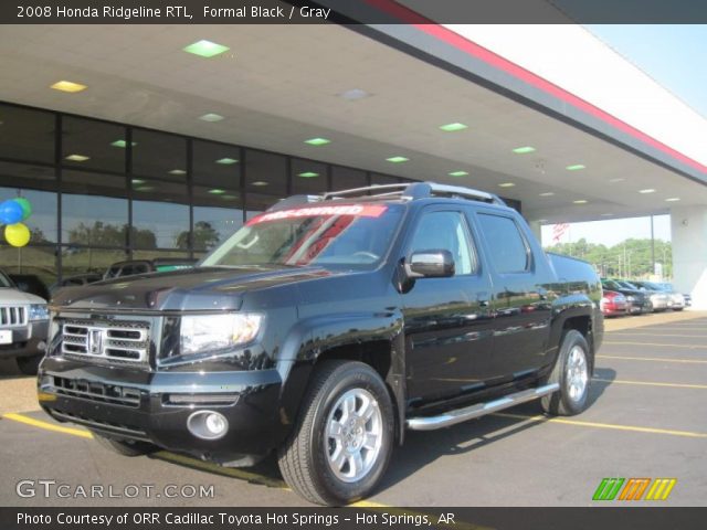 2008 Honda Ridgeline RTL in Formal Black