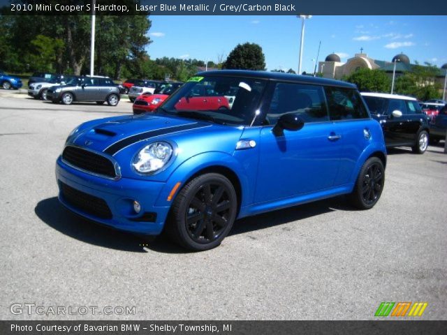 2010 Mini Cooper S Hardtop in Laser Blue Metallic