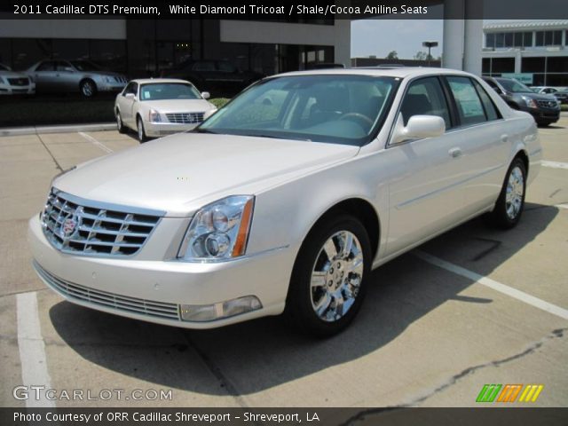 2011 Cadillac DTS Premium in White Diamond Tricoat