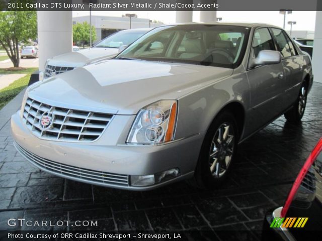 2011 Cadillac DTS Luxury in Radiant Silver Metallic