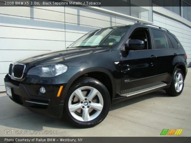 2008 BMW X5 3.0si in Black Sapphire Metallic