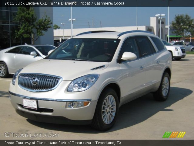 2011 Buick Enclave CXL in White Diamond Tricoat