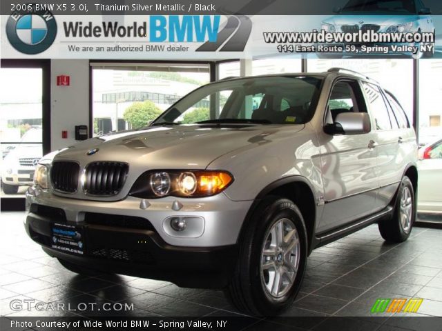 2006 BMW X5 3.0i in Titanium Silver Metallic