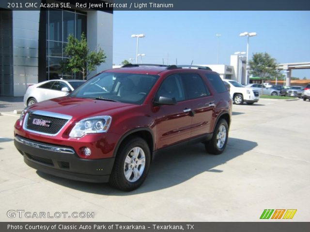 2011 GMC Acadia SLE in Red Jewel Tintcoat