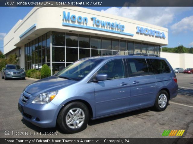 2007 Honda Odyssey EX-L in Ocean Mist Metallic