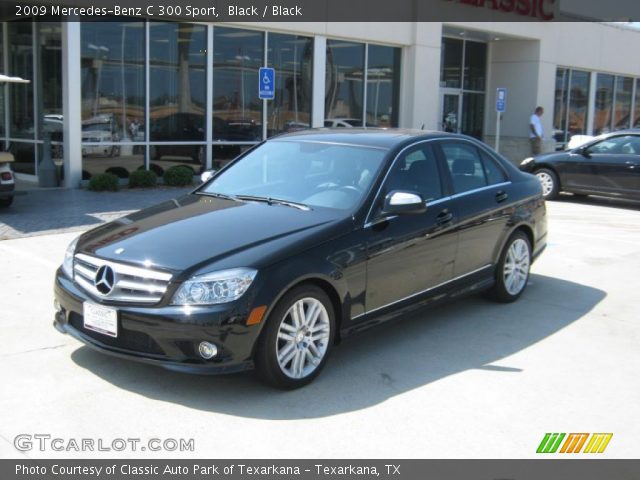 2009 Mercedes-Benz C 300 Sport in Black