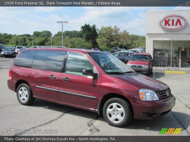 2006 Ford Freestar SE in Dark Toreador Red Metallic
