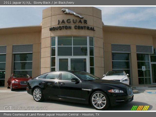 2011 Jaguar XJ XJL in Ebony Black