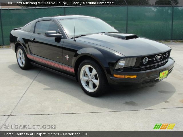 2008 Ford Mustang V6 Deluxe Coupe in Black