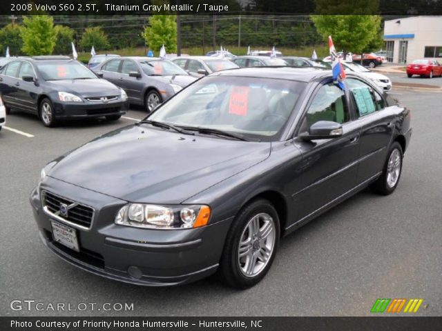 2008 Volvo S60 2.5T in Titanium Gray Metallic