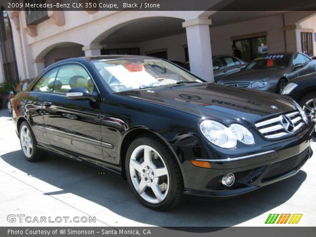 2009 Mercedes-Benz CLK 350 Coupe in Black