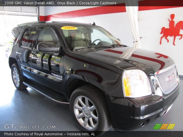 2008 GMC Yukon Denali AWD in Onyx Black