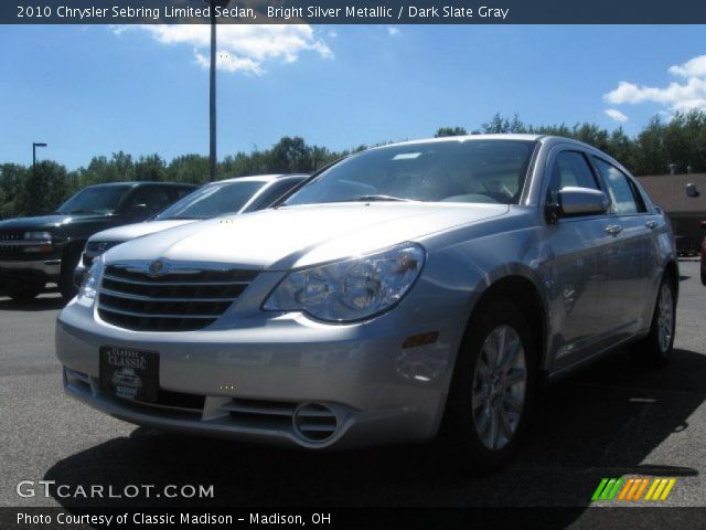 2010 Chrysler Sebring Limited Sedan in Bright Silver Metallic