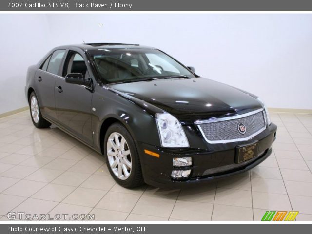 2007 Cadillac STS V8 in Black Raven