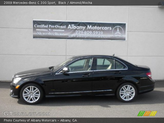 2009 Mercedes-Benz C 300 Sport in Black