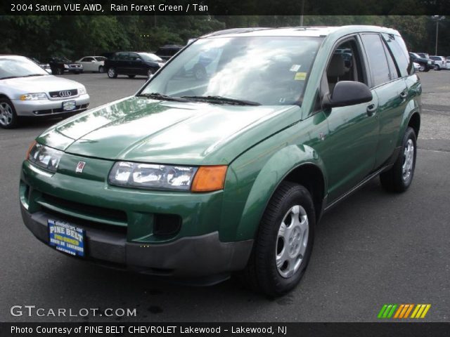 2004 Saturn VUE AWD in Rain Forest Green