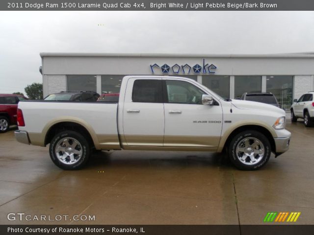2011 Dodge Ram 1500 Laramie Quad Cab 4x4 in Bright White