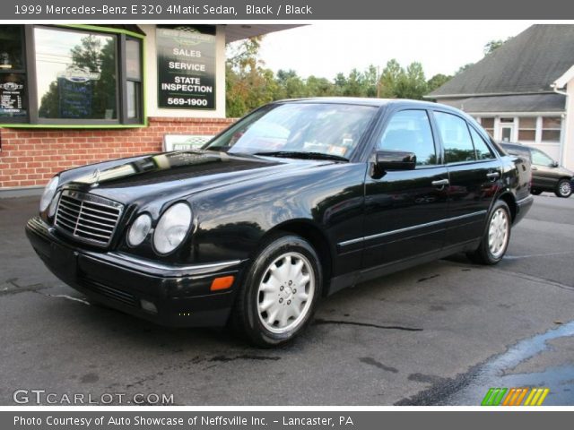 1999 Mercedes-Benz E 320 4Matic Sedan in Black