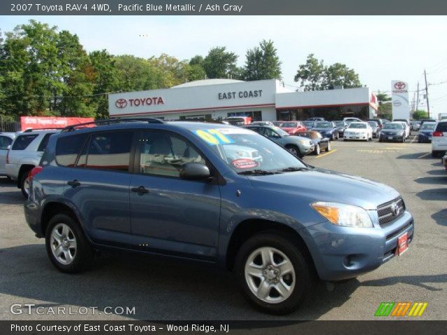 2007 Toyota RAV4 4WD in Pacific Blue Metallic