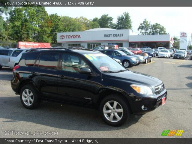 2007 Toyota RAV4 Limited 4WD in Black