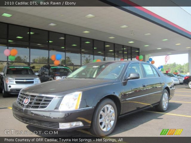 2010 Cadillac DTS  in Black Raven