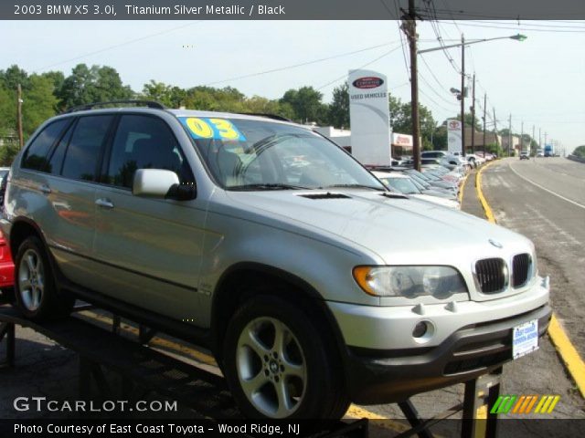2003 BMW X5 3.0i in Titanium Silver Metallic