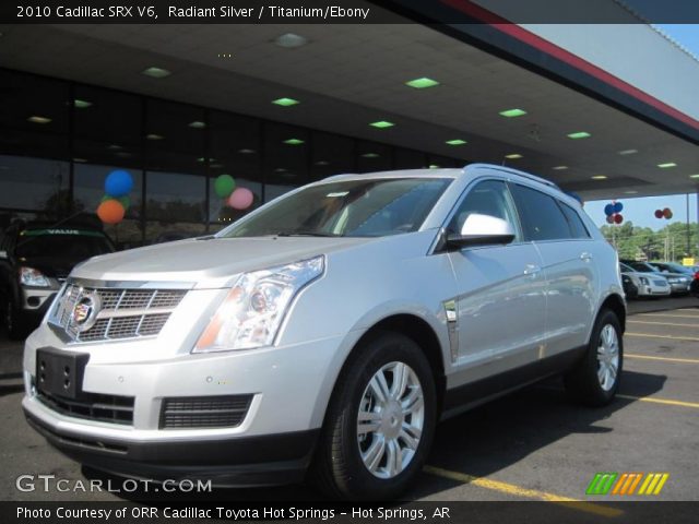2010 Cadillac SRX V6 in Radiant Silver