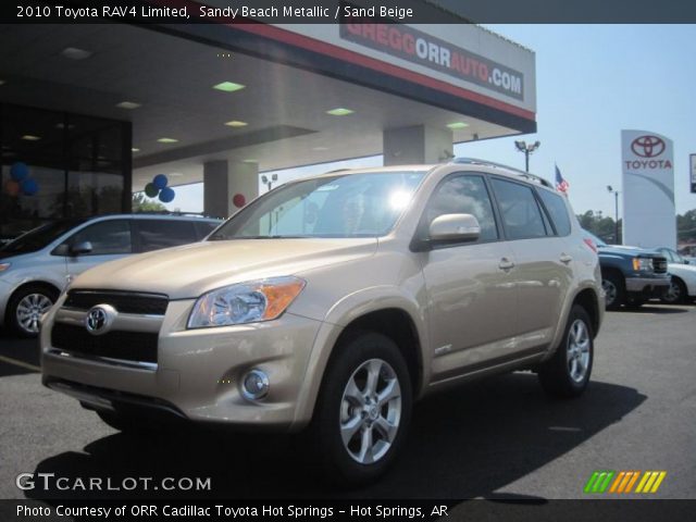 2010 Toyota RAV4 Limited in Sandy Beach Metallic