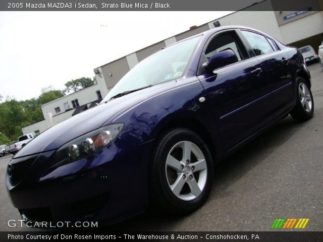 2005 Mazda MAZDA3 i Sedan in Strato Blue Mica