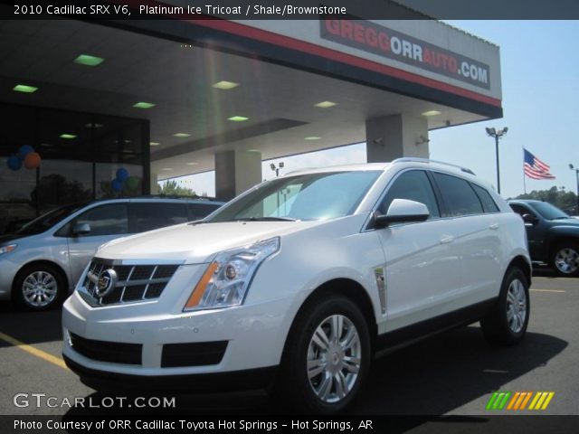 2010 Cadillac SRX V6 in Platinum Ice Tricoat