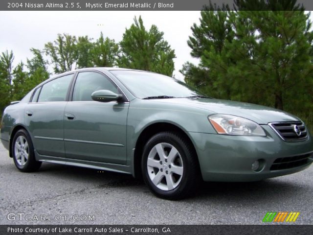 2004 Nissan Altima 2.5 S in Mystic Emerald Metallic