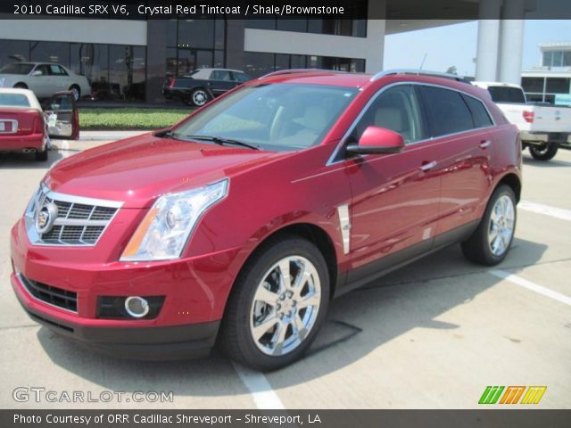 2010 Cadillac SRX V6 in Crystal Red Tintcoat