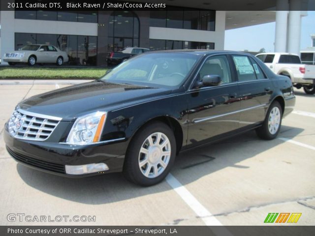 2011 Cadillac DTS  in Black Raven